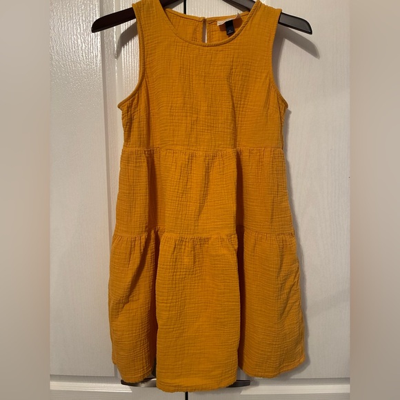 Universal Thread Dresses & Skirts - Mustard Yellow Sleeveless Universal Threads Dress